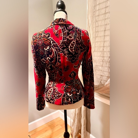 Kay Unger Red Velvet Women's Jacket - Picture 2 of 2
